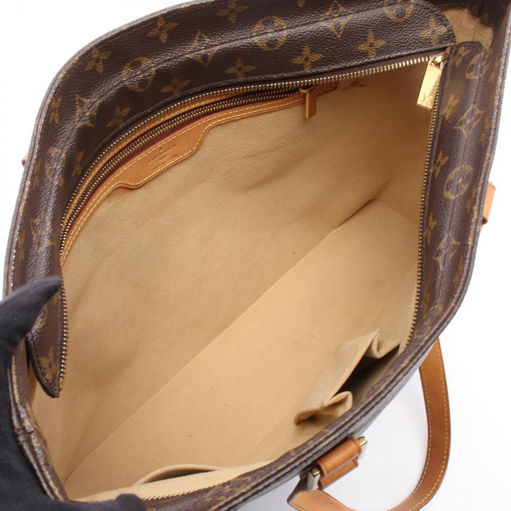 Louis Vuitton Luco Tote Bag Canvas Leather Monogram Brown - Picture 2 of 9